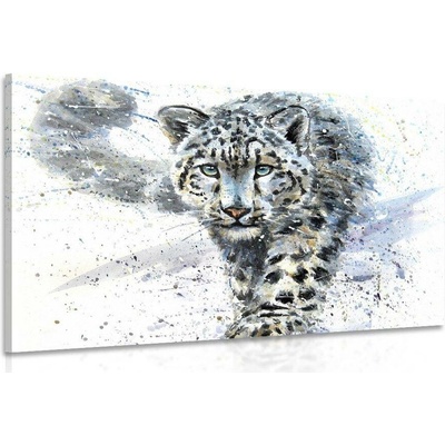 Obraz kreslený leopard - 90x60