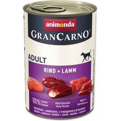 Animonda Gran Carno Adult hovädzie & jahňacie 400 g