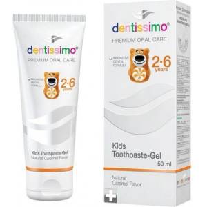 Dentissimo kids Детска паста за зъби 2-6 год (dentkids2-6)