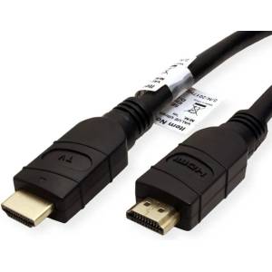 Valueline Кабел Value 14.99. 3452, от HDMI(м) към HDMI(м), 15m, черен (14.99.3452)
