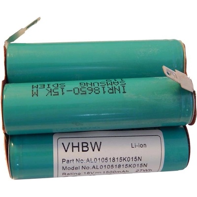 VHBW Батерия за Gardena Accucut 2417, 18 V, 1.5 Ah (800108861)