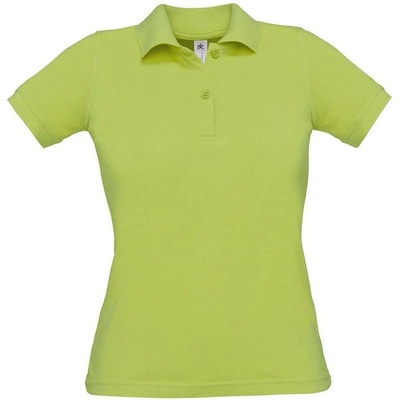 B&C Safran Pure /women Dámske piqué polo zelená pistachio