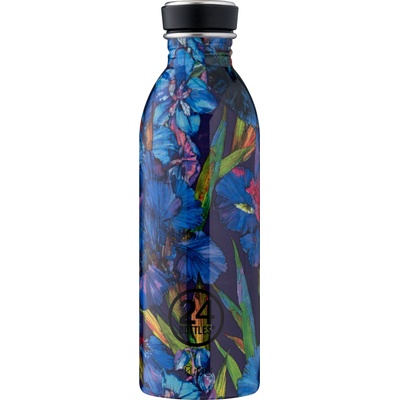 24Bottles Бутилка за вода Urban Bottle Floral Iris 500 мл (1513)