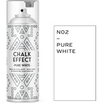 COSMOS LAC СПРЕЙ БОЯ ТЕБЕШИРЕНА chalk efefect 400мл 2 pure white (06501)