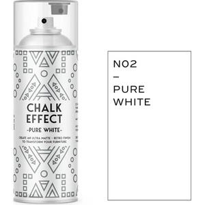 COSMOS LAC СПРЕЙ БОЯ ТЕБЕШИРЕНА chalk efefect 400мл 2 pure white (06501)