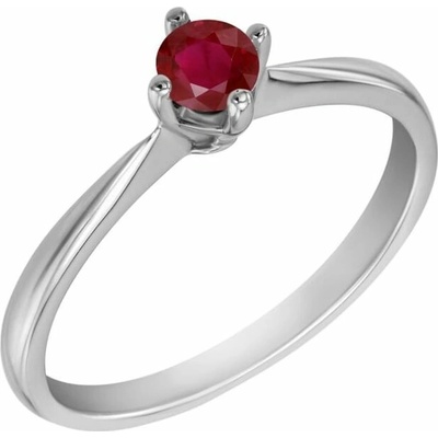 Eppi Zásnubní prsten s rubínem Sevati R33815
