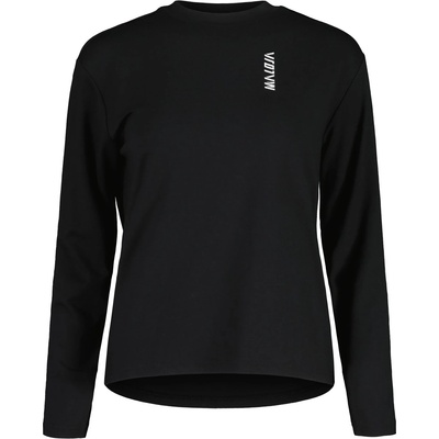 Maloja Дамска фланелка с дълъг ръкав за колоездене Maloja Women's VelivarM. Cycling jersey - Deep Black (156-3058-0114)