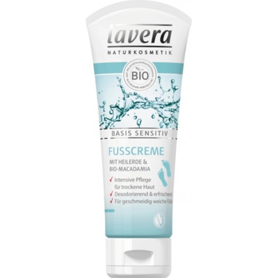 Lavera Basis Sensitiv krém na nohy 75 ml