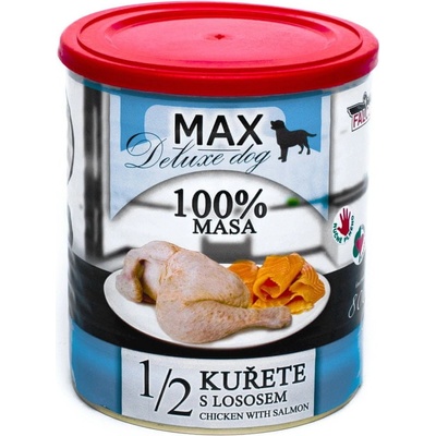 Sokol Falco MAX deluxe 1/2 kurčaťa s lososom 8 x 800 g