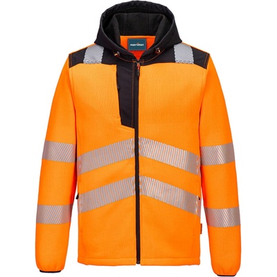 Portwest HI VIS PW335 reflexná fleecová s kapucňou HV oranžová