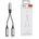 JC Активен USB-C адаптер с 2xUSB-C изхода за устройства с USB-C порт - JC USB-C Male to 2xUSB-C Female Adapter MH-273 (тъмносив)