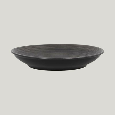 RAK Porcelain Trinidad talíř hluboký 28 cm, šedý RAK-TRNNDP28BG
