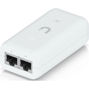 Ubiquiti PoE инжектор Ubiquiti U-POE-EU, 1Gbps, 15W, бял (U-POE-EU)