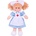 Bigjigs Toys Мека кукла Bigjigs - Нанси, 28 cm (BJD011)