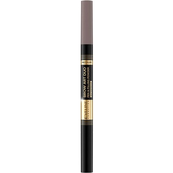 Eveline Cosmetics Brow Art Duo obojstranná ceruzka na obočie Medium 8 g