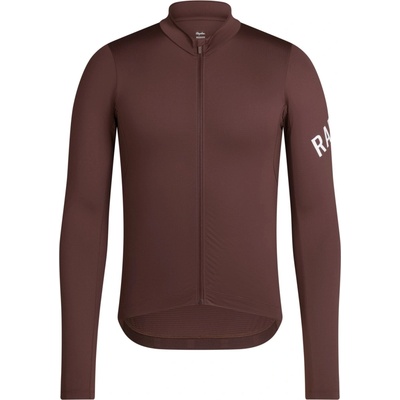 Rapha PRO Team Long Sleeve Midweight Walnut Brown/White
