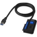 Digitus DA-70326 USB 3.0 zástrčka A - kombinovaná SATA zásuvka 15 7-pólová, 1,2m, černý