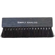 Simply Analog Anti static Wooden Brush Cleaner S/1 Black