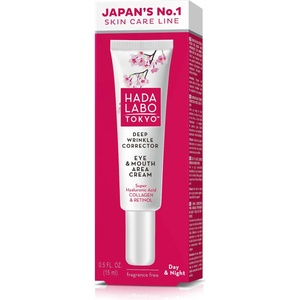 Hada labo tokyo Крем против бръчки за зоната около очите и устните, 15 ml (10470901)