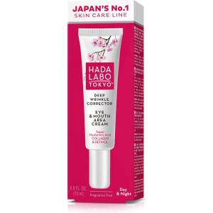 Hada labo tokyo Крем против бръчки за зоната около очите и устните, 15 ml (1917493)