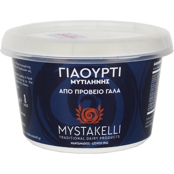 MYSTAKELLI Tradiční řecký jogurt z ovčího mléka z ostrova Lesbos 200 g