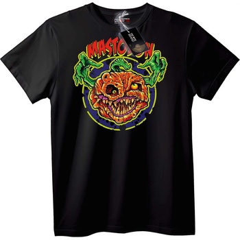 NOONEBRAND Тениска Mastodon Хелоуин тиква - 2XL, White