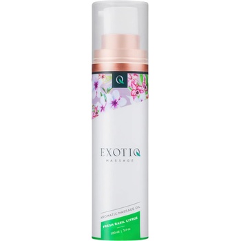 Exotiq - ароматно масажно олио - босилек-лимон (100ml)