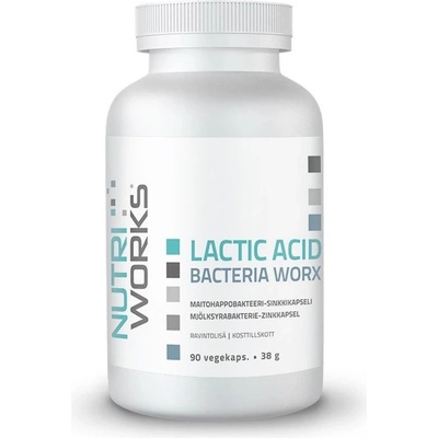 NutriWorks Lactic Acid Bacteria Worx 90 kapslí