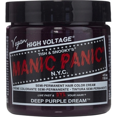Manic Panic Deep Purple Dream Polot permanentní barva na vlasy 118 ml