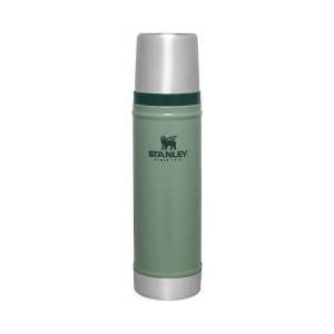 STANLEY 1913 Classic Legendary Thermos Bottle 0.59L - Thermos Keeps Hot or Cold for 18 Hours - Stainless Steel Thermos Flask - BPA Free - Dishwasher Safe - Hammertone Green - 100000115641