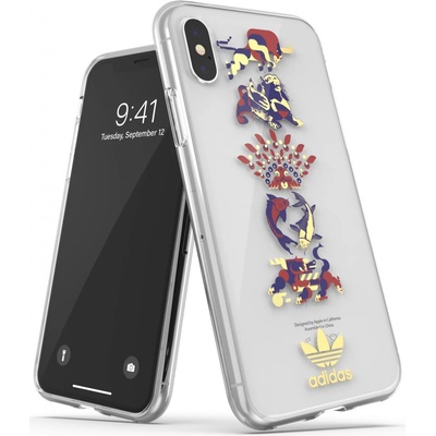 Púzdro adidas OR Clear Case CNY SS21 iPhone X/Xs colourful