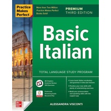 Practice Makes Perfect: Basic Italian, Premium Third Edition Visconti AlessandraPaperback