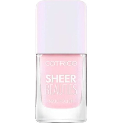 Catrice Sheer Beauties Nail Polish лак за нокти с полупрозрачен ефект 10.5 ml нюанс 040 Fluffy Cotton Candy