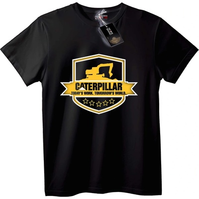 NOONEBRAND Тениска Caterpillar работна - L, Black
