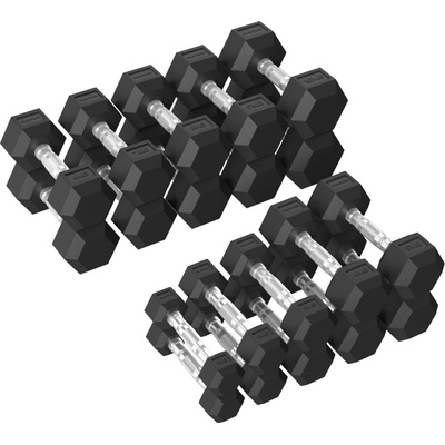 TUNTURI Platinum Hex 1-10 kg 10 párů