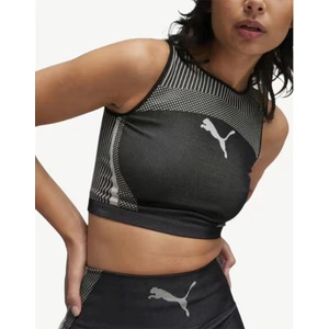 PUMA Dare To Crop Top Black - magazinko