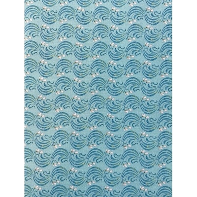 Riley Blake Designs LANGUAGE OF FLOWERS TURQUOISE