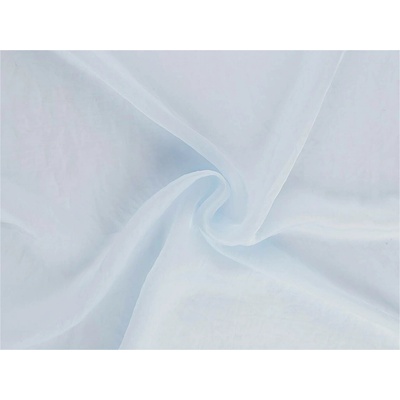 Organza dekorační / oděvní matná, krešovaná Varianta: 6 modrá pomněnková 60651/156899/281071