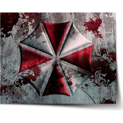 Sablio Plakát Resident Evil Umbrella Corporation Steel - 60x40 cm