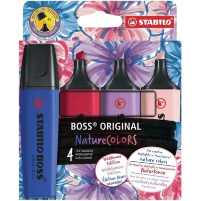 Stabilo Boss original Nature Colors Wildflower 4 barvy 70/4-1-103-5 595007