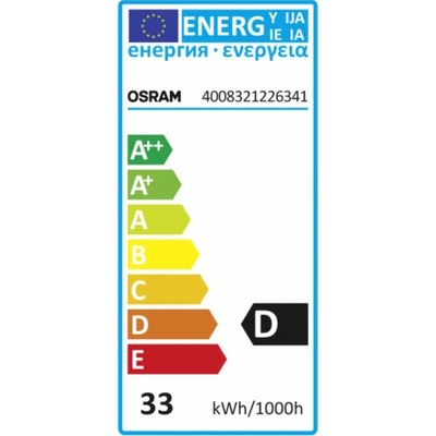 Osram Halopin Halogen. lampa G9 33W 40W tepla bila 460lm