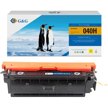 Compatible КАСЕТА ЗА CANON imageCLASS LBP712Cdn/LBP712Cx/i-Sensys LBP710Cx/LBP712CX - HIGH CAPACITY - CR0455C001 - CRG-040HY (CRG040HY) - Yellow - PN NT-PC040XY - G&G (NT-PC040XY)