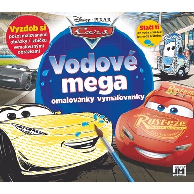 Jiri Models 2647-9 Cars Vodové megavymaľovanky