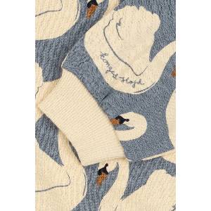 Konges Sløjd суичър за деца от памук LOUPY PRINT SWEAT SHIRT GOTS (KS106116.9BY2)