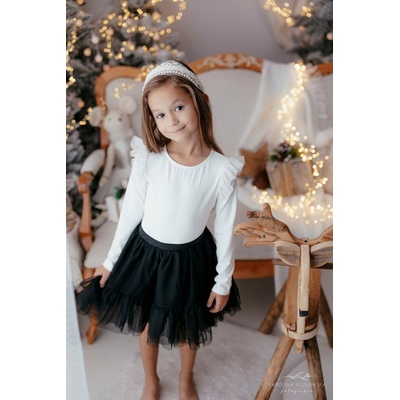 Lily Grey blůzka krémová tyl
