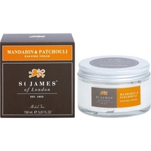 St James of London Mandarin & Patchouli krém na holenie 150 ml