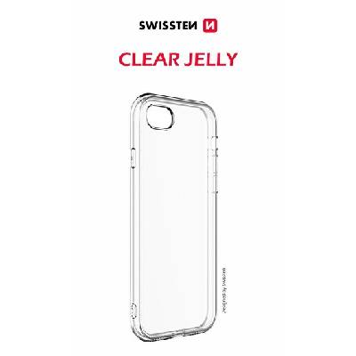 Pouzdro SWISSTEN Clear Jelly Apple iPhone 5 / 5S / SE - gumové - průhledné