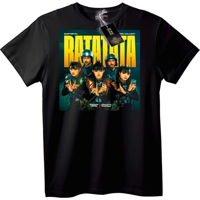 NOONEBRAND Тениска Babymetal x Electric Callboy BATO - 2XL, White