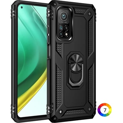 Xiaomi Mi 10T Pro 5G Удароустойчив Ring Holder Калъф и Протектор