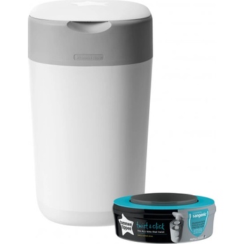 Tommee Tippee Koš na pleny Sangenic Twist & Click bílý EKO